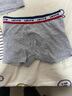 Levi's 李维斯【舒适2条装】男童内裤平角短裤透气童装儿童四角裤 深靛蓝 2条 130 【建议身高125-135cm】 实拍图