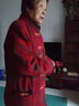 俞兆林中老年女装新年红色奶奶装外套妈妈唐装老年人衣服 Y51D093 实拍图