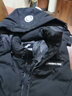 雪中飞男士短款连帽羽绒服马甲秋冬季保暖防寒可拆卸连帽羽绒背心 9752黑色 L (175) 实拍图
