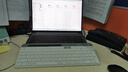 罗技（Logitech）K580无线蓝牙键盘带手机支架可跨屏切换静音按键无限薄膜键盘笔记本电脑手机ipad平板键鼠套装 【K580】无线轻音键盘-芍药白 实拍图