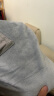 网易严选 毛毯暖绒盖毯加厚法兰绒毯子撸猫毯A类抗菌办公午睡空调毯夜空灰 实拍图