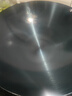 荣事达（Royalstar）章丘手工锻打铁锅老式炒锅无涂层不粘炒菜锅圆底燃气灶有盖40cm 实拍图