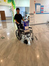 怡辉（YIHUI）轮椅老人带坐便器轻便折叠可躺大小便家医瘫痪骨折专用出行yh-x05 实拍图
