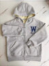 真维斯童装儿童外套春秋款2025新款男童上衣加绒中大童秋装衣服连帽卫衣开衫 【常规款】灰/J哈哈哈 110 实拍图