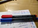 施德楼（STAEDTLER）油性记号笔 0.4mm防水速干勾线马克笔儿童美术光盘刻字办公用品4色套装313WP4 实拍图