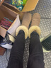 俞兆林女装 加绒加厚牛仔裤铅笔裤小脚裤女裤子 YW28Z88 加绒黑 27 实拍图