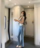 红蜻蜓休闲妈妈鞋春夏套脚女单鞋透气软底舒适平跟女鞋WTB23310 米色 37 实拍图