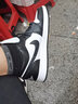 耐克（NIKE）【潮】Air Jordan aj1板鞋男女情侣款低帮耐磨透气休闲运动篮球鞋 DC0774-101  黑白熊猫 男女同款 43 实拍图