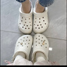 卡骆驰（CROCS）洞洞鞋贝雅女鞋夏季新款凉鞋拖鞋情侣凉拖鞋沙滩鞋男士 10126-100/白色（建议拍小一码） 39-40 (250mm) M7W9 实拍图