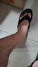 斯凯奇（Skechers）拖鞋男士夏季外穿人字拖EVA软底一脚蹬凉鞋透气平底沙滩鞋229035 实拍图