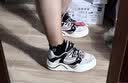FILA FUSION斐乐潮牌50-50女鞋滑板鞋秋季厚底运动休闲鞋 实拍图