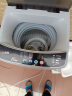 志高（CHIGO）全自动洗衣机5.5KG大容量 智能波轮洗脱一体机 带风干 5.5公斤【蓝光洗护+智能风干+强动力电机】 实拍图