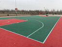 欧百娜悬浮地板篮球场室外学校操场幼儿园户外悬浮拼接地垫塑胶运动地板 实拍图