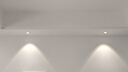 雷士（NVC）射灯led防眩筒灯嵌入式天花灯网红彩虹小山丘背景墙客厅卧室孔灯 【全光谱款】7W暖白光|开孔75mm 实拍图