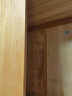 良工（lg）衣柜卧室实木衣柜全实木推拉门简易衣橱小户型两门滑门橡木柜子 2米长衣柜简约款（无抽屉） 实拍图