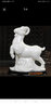 fw 陶瓷12十二生肖鼠牛虎兔龙蛇马羊猴鸡狗猪招财瓷器桌面摆件家居装饰品白瓷乔迁开业礼品摆设工艺品 纯白羊 实拍图