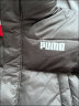 彪马（PUMA）PUMA彪马官方 新款男子休闲长款连帽羽绒外套 DOWN COAT 587721 黑色-01 L(180/100A) 实拍图