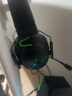 雷蛇（Razer）旋风黑鲨V2系列头戴式电竞游戏耳机耳麦麦克风 适配三角洲行动 旋风黑鲨V2-x（USB接口） 实拍图