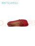 蹀愫苹果派D表姐同款24新开运红鞋玛丽珍芭蕾平式法式单鞋TA54126-12 枣红色 37 晒单实拍图