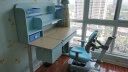 爱果乐（IGROW）儿童学习桌儿童桌椅套装 写字桌实木升降桌课桌书桌学习桌1.2米蓝 晒单实拍图