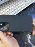韵宁 适用于苹果手机壳真液态硅胶iPhone手机保护套新款纯色黑加仑紫高级感全包防摔简约情侣款 【炫酷黑】真液态硅胶*不发黄*不变色 iPhone14ProMax 实拍图