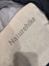NatureHike 挪客3D舒适海绵枕头 户外露营午睡易收纳充气枕自动便携式旅行枕 适配枕套/弗林特灰(不含枕头) 实拍图