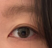 博士伦万花瞳星空幻想进口美瞳彩色隐形眼镜半年抛1片装 樱粉月牙 450度 实拍图