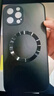 奶小鸭 【AG磨砂】适用苹果12promax手机壳 iphone12promax保护套magsafe磁吸充电全包防摔男女款 暗夜绿 实拍图