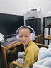 迪士尼【漫威联名 | HIFI动圈】头戴式蓝牙耳机重低音降噪耳麦运动音乐电竞游戏手机电脑通用男女生款 美国队长（白蓝） 实拍图