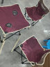 沃特曼(Whotman)户外桌椅折叠露营装备阳台便携式野餐摆摊三件套WT2260 实拍图
