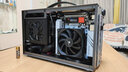 超频3（PCCOOLER）蜂鸟1 I100 迷你mini电脑机箱（ITX手提/便携式小钢炮/支持SFX电源/支持30系列显卡/17*17CM主板） 蜂鸟1 I100CG Pro 钛灰Type-c版 实拍图