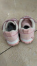 巴布豆（BOBDOG）童鞋女宝宝学步鞋加绒二棉鞋 106305033 果粉色22 实拍图