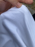 BFDQJS重磅纯棉纯色宽松圆领长袖t恤男秋冬百搭情侣装上衣内搭打底衫 【纯棉长袖】白色+活性黑 XL(推荐体重130-150斤) 实拍图