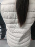 鸭鸭（YAYA）秋冬轻薄羽绒服女马甲轻薄短款背心休闲保暖鸭绒轻便马夹 实拍图