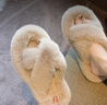 她享毛毛拖鞋女秋冬季保暖居家用百搭毛绒棉拖鞋女 TY222 实拍图