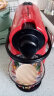 Nespresso奈斯派索 胶囊咖啡机 Inissia 欧洲原装进口 咖啡机全自动 全自动便携式 奈斯咖啡机 意式进口 C40 红色 实拍图