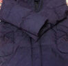 鸭鸭（YAYA） 奶奶冬装羽绒服女中老年女装加厚外套老人保暖防寒衣服QC 紫罗兰 XL 建议100-115斤 实拍图