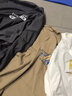 雾卡【棉T3件装】长袖t恤男士新款打底衫潮流春秋装秋衣T恤男士休闲 【3件装】PK白+EXP铁灰+炫彩卡其 5XL 码 195斤-210斤 实拍图