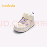 巴拉巴拉童鞋宝宝学步鞋男宝女宝冬季儿童高帮板鞋加绒鞋子婴儿鞋 实拍图