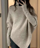 舒芳蝶（shufangdie）连衣裙女装2025冬季新款高级感高领卡其毛衣咖色短裙两件套套装裙 高领毛衣+半身裙两件套装 M 实拍图