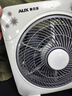 奥克斯（AUX）风扇电风扇台式风扇鸿运扇家用小型台扇宿舍转页扇大风量节能风扇 10寸3档调速基础款 实拍图