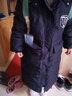 托玛菲 黑色羽绒棉服女中长款加厚连帽棉衣外套冬季女装新款韩版宽松学院风过膝面包服衣服学生棉袄子女长款 黑色（现货加厚款） S（80-105斤） 实拍图