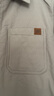 GXG男装保暖短款羽绒服黑色冬2024年新品 卡其色 175/L 实拍图