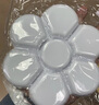 六品堂水彩仿陶瓷调色板加厚大容量丙烯颜料国画油画水粉调色盘 实拍图