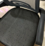 舒客艺家 电脑椅办公椅职员网椅转椅会议椅子家用电脑靠背椅休闲椅培训椅 106黑色(加厚乳胶坐垫) 实拍图