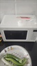 美的（Midea）变频小清新微波炉 液晶屏幕 磨砂面板 小型20L家用 匠心工艺（PM2002） 实拍图