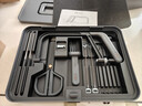 吉米家居家用多功能维修工具箱 清洁刷木工锯迷你锯五金工具套装 X1-G 实拍图