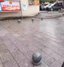 轩睿石球路障挡车石大理石广场石墩子花岗岩石头球 阻车球隔离石 五莲红不含提运 直径30公分 实拍图