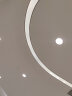 西顿照明（CDN）洗墙吊顶led筒灯天花灯超薄桶灯防眩光筒灯家用客厅孔灯1201G 实拍图