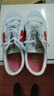 回力帆布鞋校鞋篮球鞋板鞋男鞋学生鞋小白鞋时尚百搭休闲运动鞋女复古 老款白红【偏大/买小一码】 44 实拍图